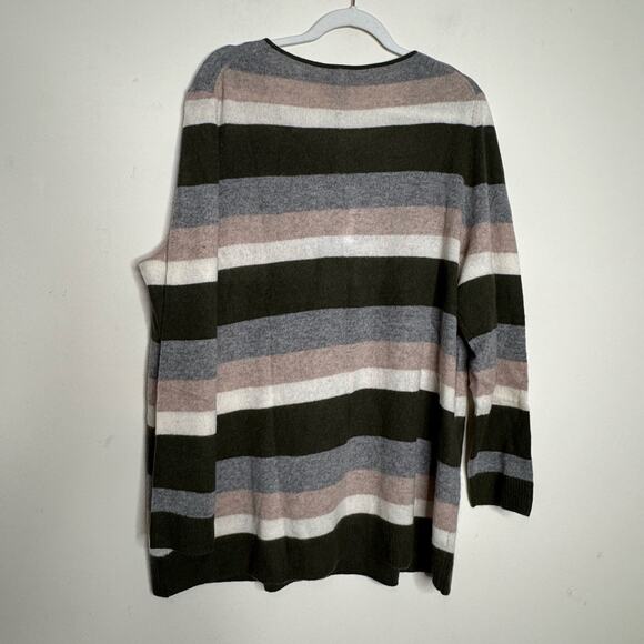 41 Hawthorn Rella Cashmere Crewneck Sweater - Multicolor NWT Size 3X - Picture 5 of 8